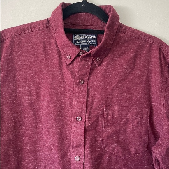 AMERICAN RAG-Men’s button up long sleeve shirt-LARGE - Picture 3 of 8